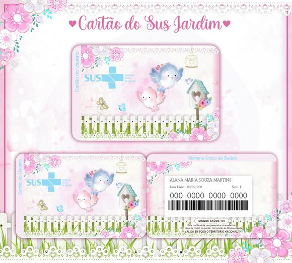 Cartão SUS Jardim