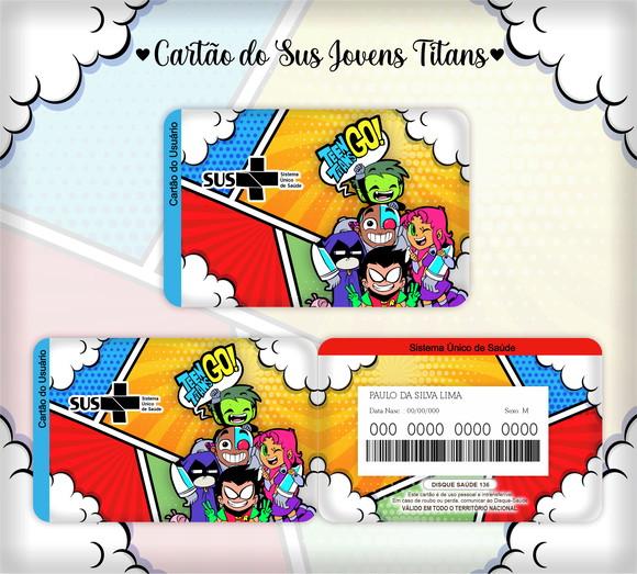 Cartão SUS Jovens Titans