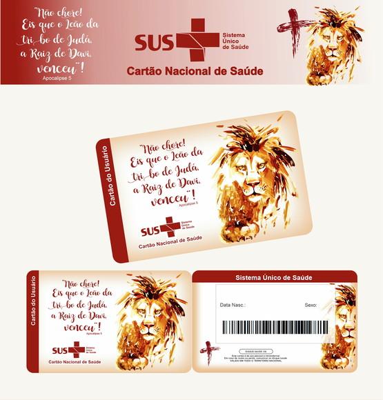 Cartão SUS Leão de Judá
