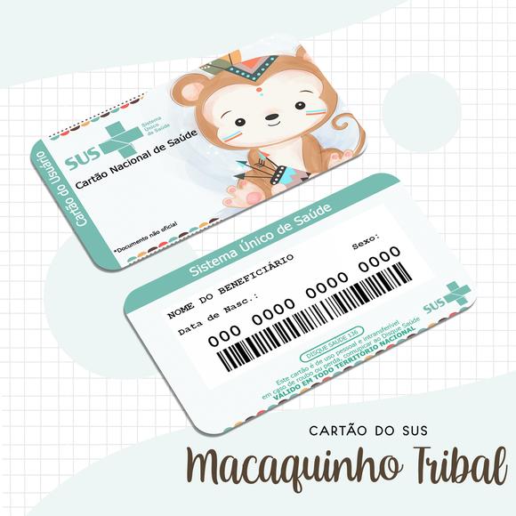 Cartão SUS Macaco