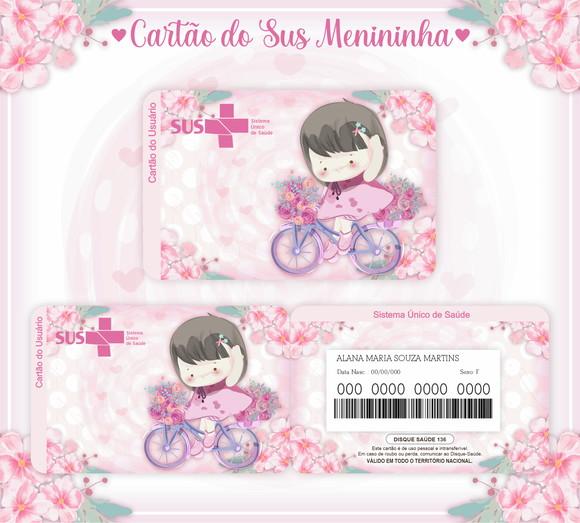 Cartão SUS Menininha
