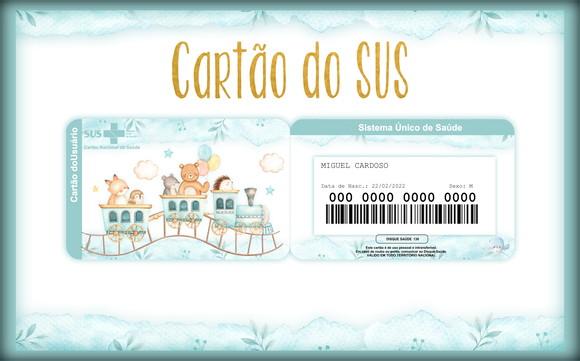 Cartão Sus Menino