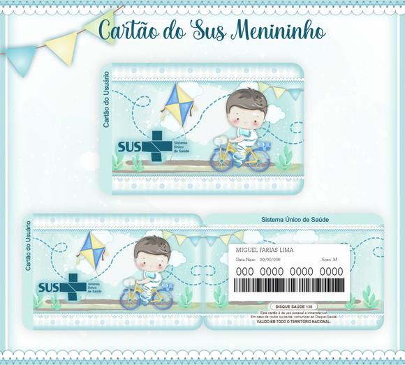 Cartão SUS Menininho