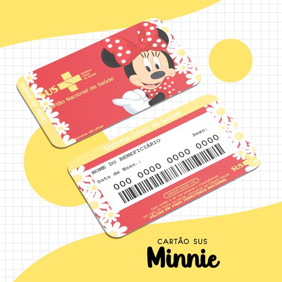 Cartão SUS Minnie