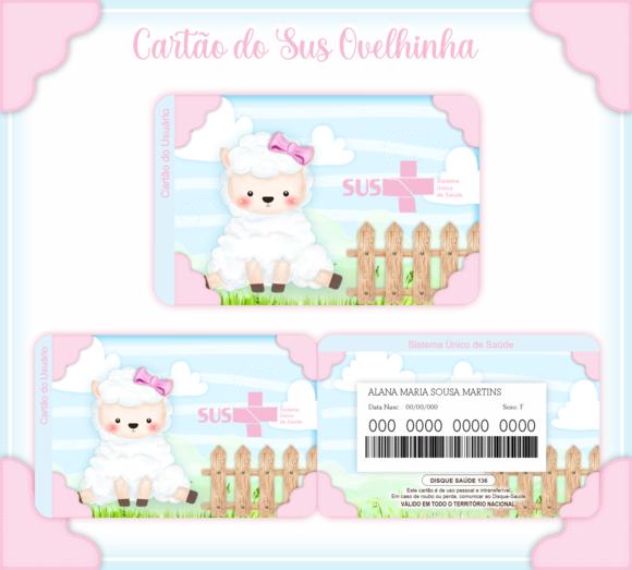 Cartão SUS Ovelhinha