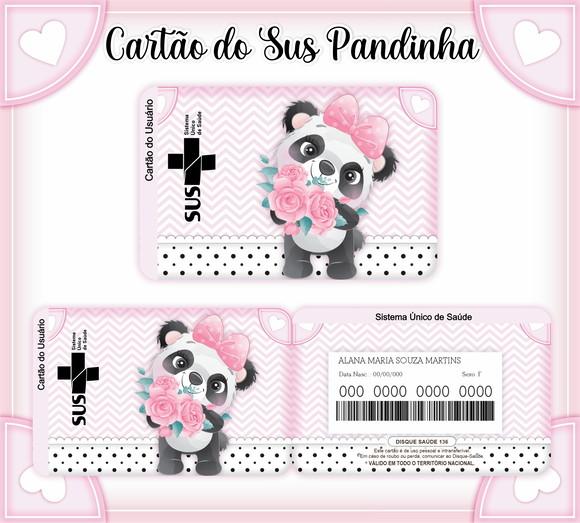 Cartão SUS Panda