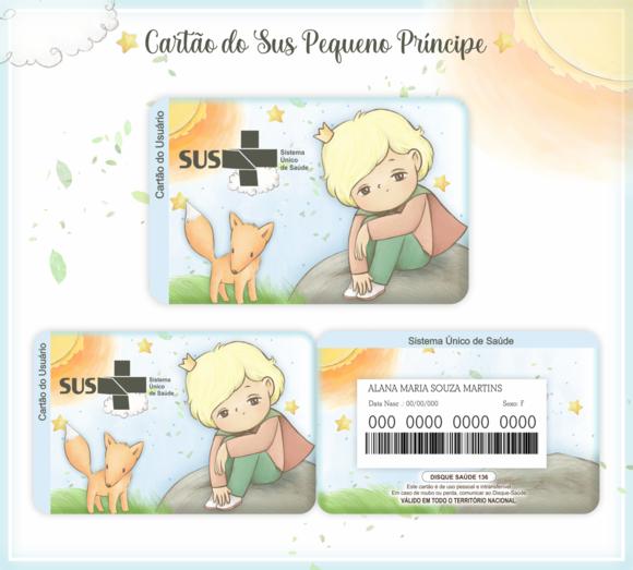 Cartão SUS Pequeno Principe