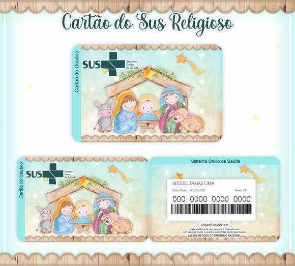 Cartão SUS Religioso