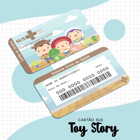 Cartão SUS Toy Story