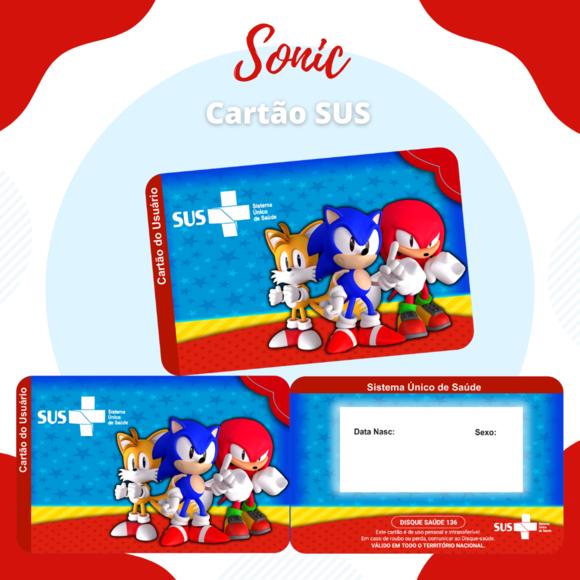 Cartão Sus Sonic