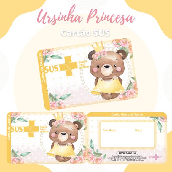 Cartão SUS Ursinha
