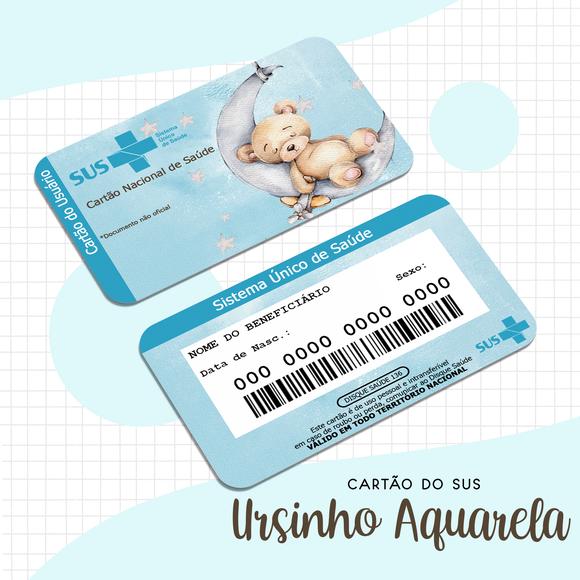 Cartão SUS Ursinho