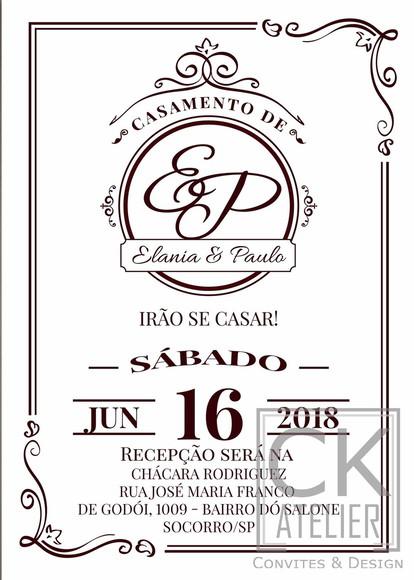 Convite Digital Casamento