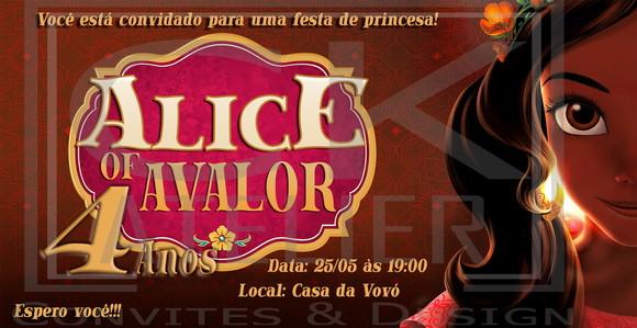 Convite Digital Elena of Avalor
