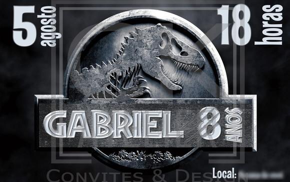 Convite Digital Jurassic World