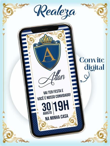 Convite Digital Realeza