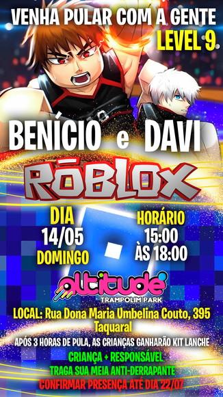 Convite Digital Roblox