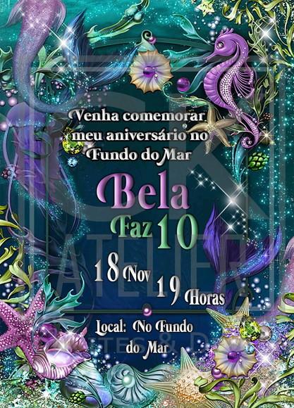 Convite Digital Sereia