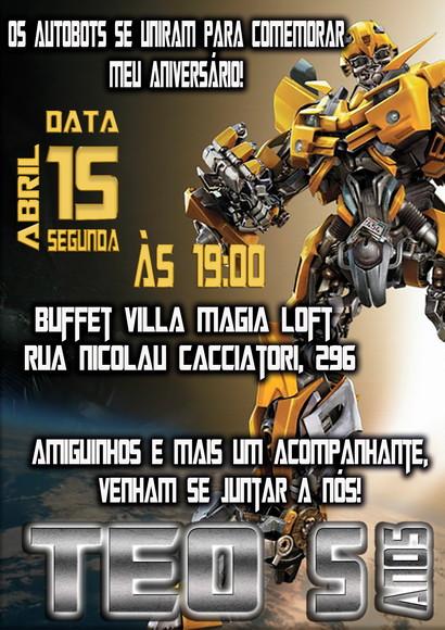 Convite Digital Transformers