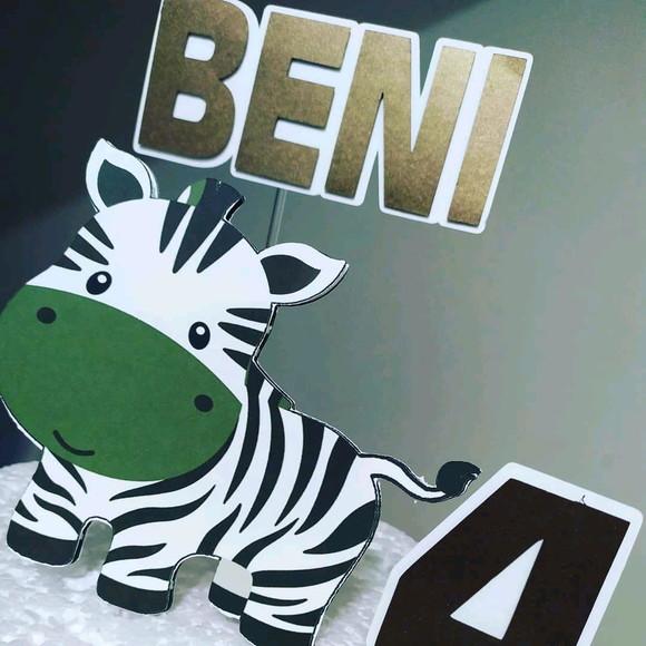 Topo de Bolo animais cute