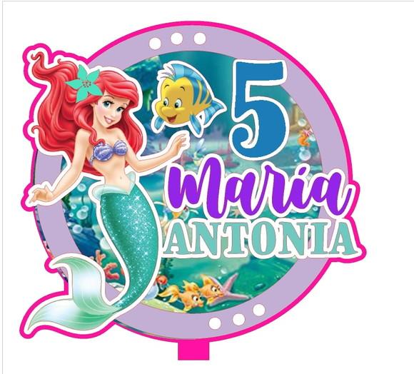 Topo de Bolo Ariel