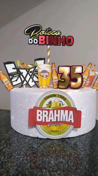 Topo de Bolo Boteco