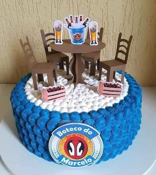 Topo de Bolo Boteco