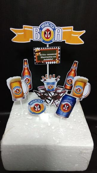 Topo de Bolo CERVEJA