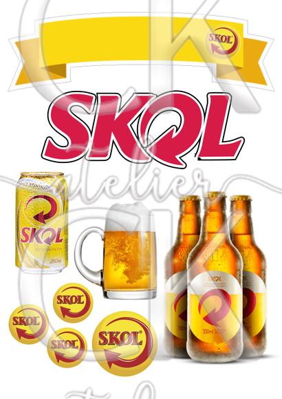 Topo de Bolo Cerveja