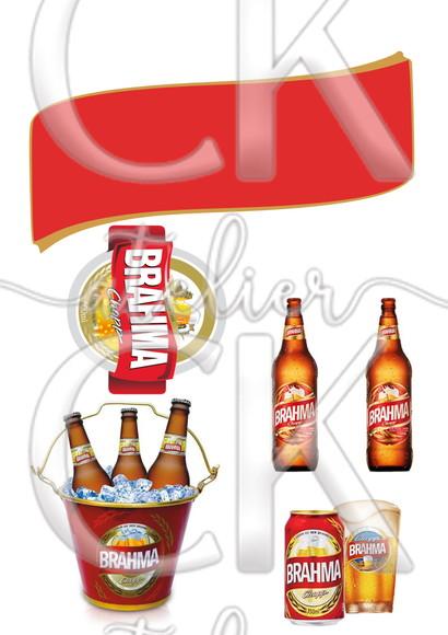 Topo de Bolo Cerveja