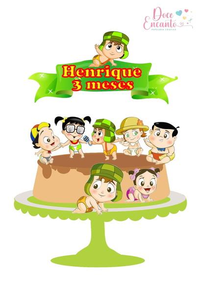 Topo de Bolo Chaves