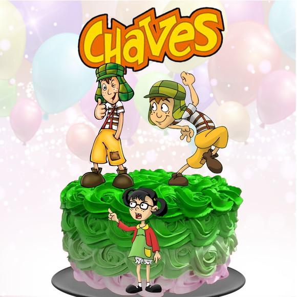 Topo de Bolo Chaves