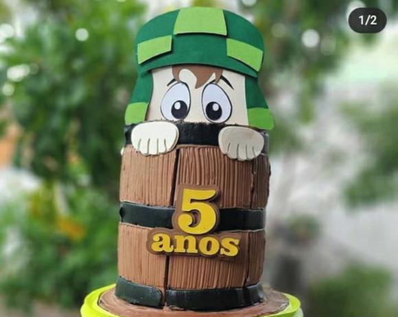 Topo de Bolo Chaves
