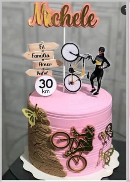 Topo de Bolo Ciclista