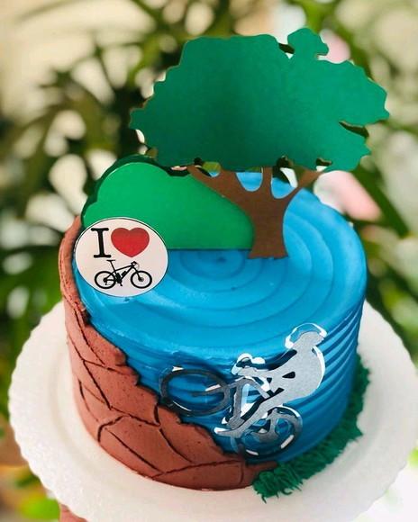 Topo de Bolo ciclista