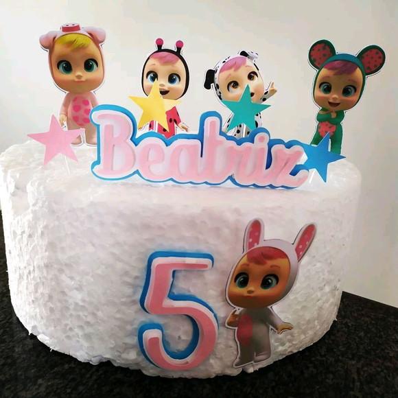 Topo de Bolo cry babies