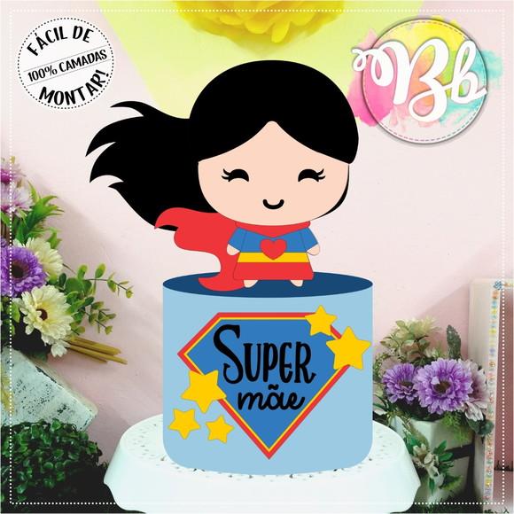 Topo de Bolo dia das mães
