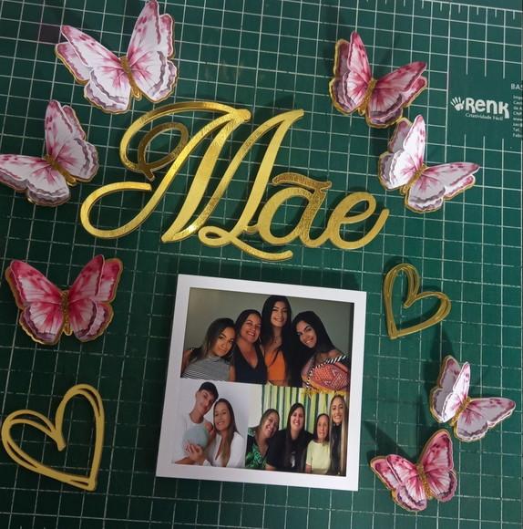 Topo de Bolo Dia das Mães