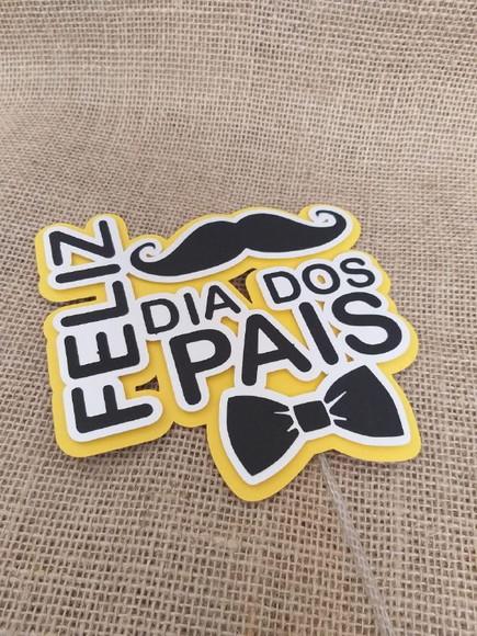 Topo de Bolo dia dos pais
