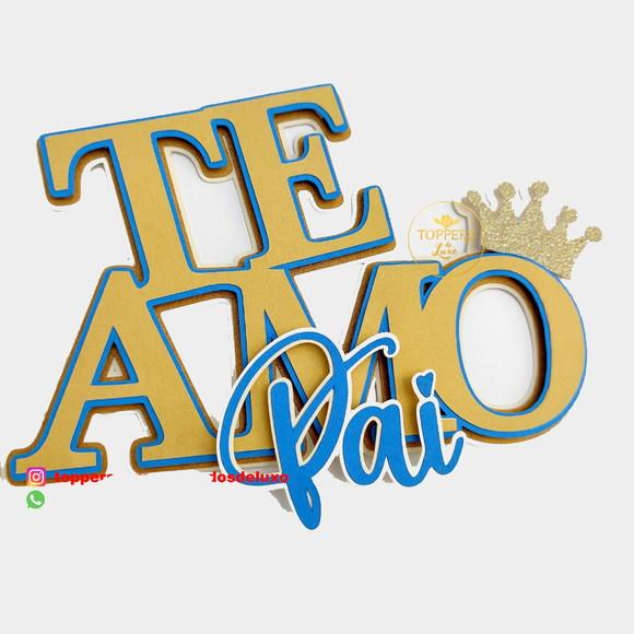 Topo De Bolo Dia Dos Pais