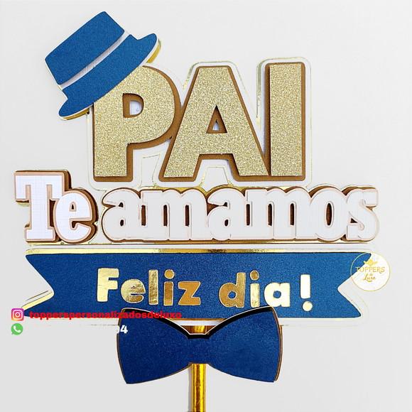 Topo De Bolo Dia Dos Pais