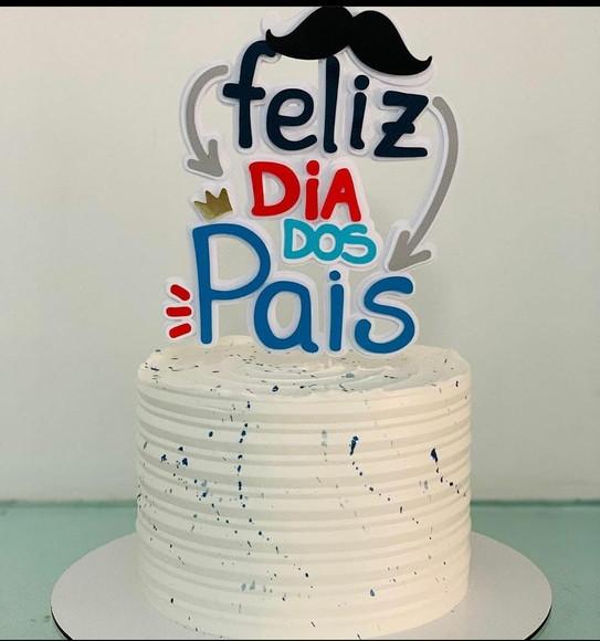 Topo De Bolo Dia Dos Pais