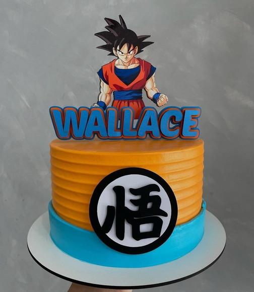Topo de Bolo Dragon Ball Z