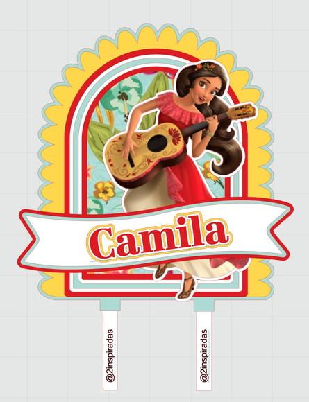 Topo de Bolo Elena Of Avalor