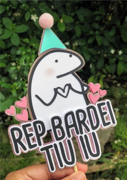 Topo de Bolo Flork