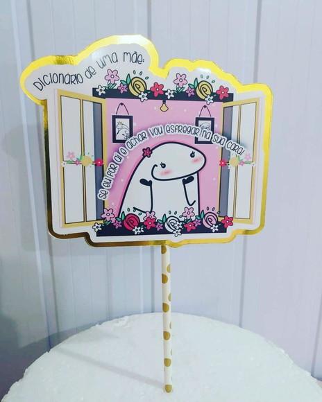 Topo de Bolo Flork mães