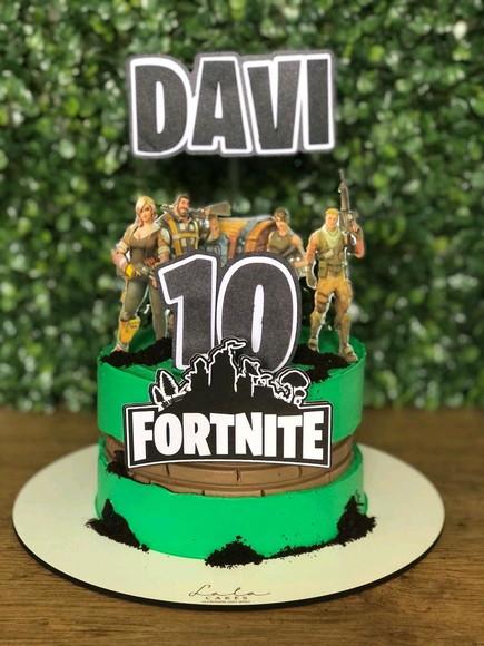 Topo de Bolo Fortnite