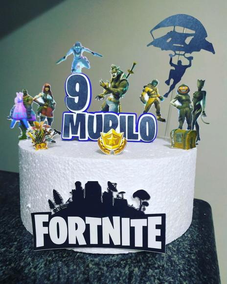 Topo de Bolo Fortnite
