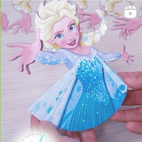 Topo de Bolo Frozen