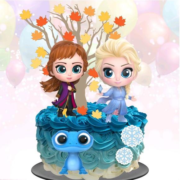 Topo de Bolo Frozen